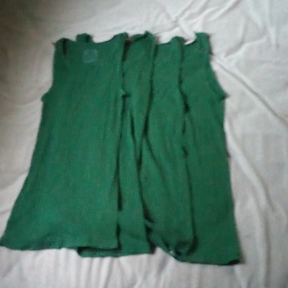 Hanes Green Tank Tops 4 Pack